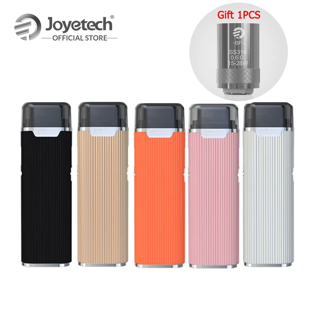 Бесплатный подарок 1 шт. 0.6ohm BF SS316 катушка Оригинал Joyetech eGo AIO Mansion Pod Комплект Встроенный аккумулятор 1300 мАч с емкостью 2 мл E-Cig