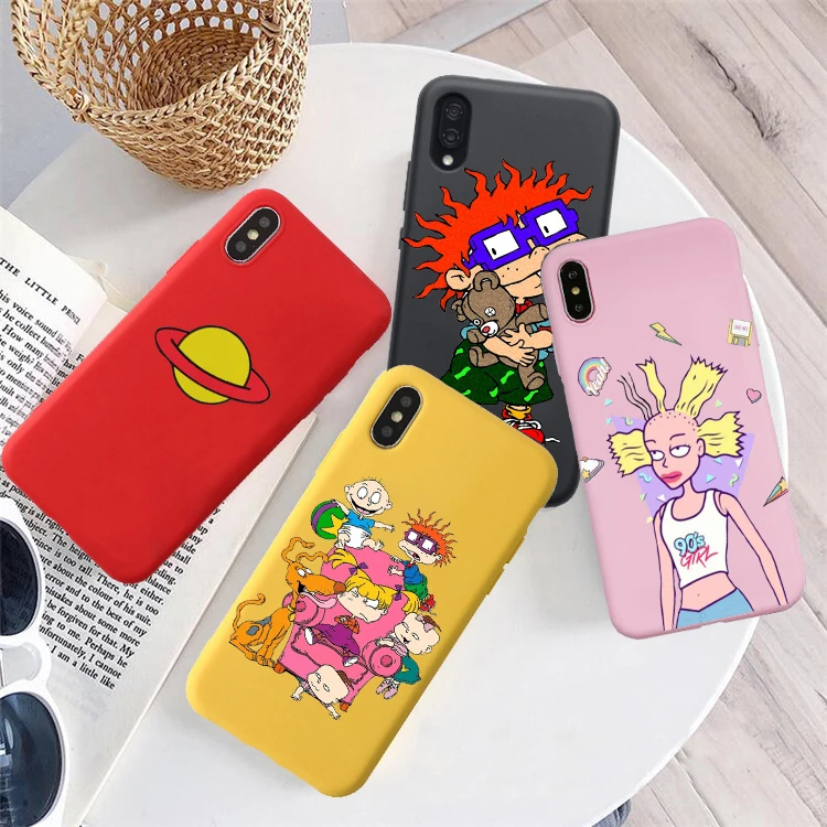 

Rugrats Amazing new arrival Colored soft silicone case For huawei p30 pro p30 lite p20 pro p10 mate 20 p10 lite honor 9 lite