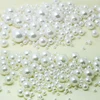 4 6 8 10 12 14 16 18 20mm White Ivoy ABS Imitation Pearl Beads Round Loose Spacer Beads for Jewelry Making DIY Bracelet Necklace ► Photo 1/6
