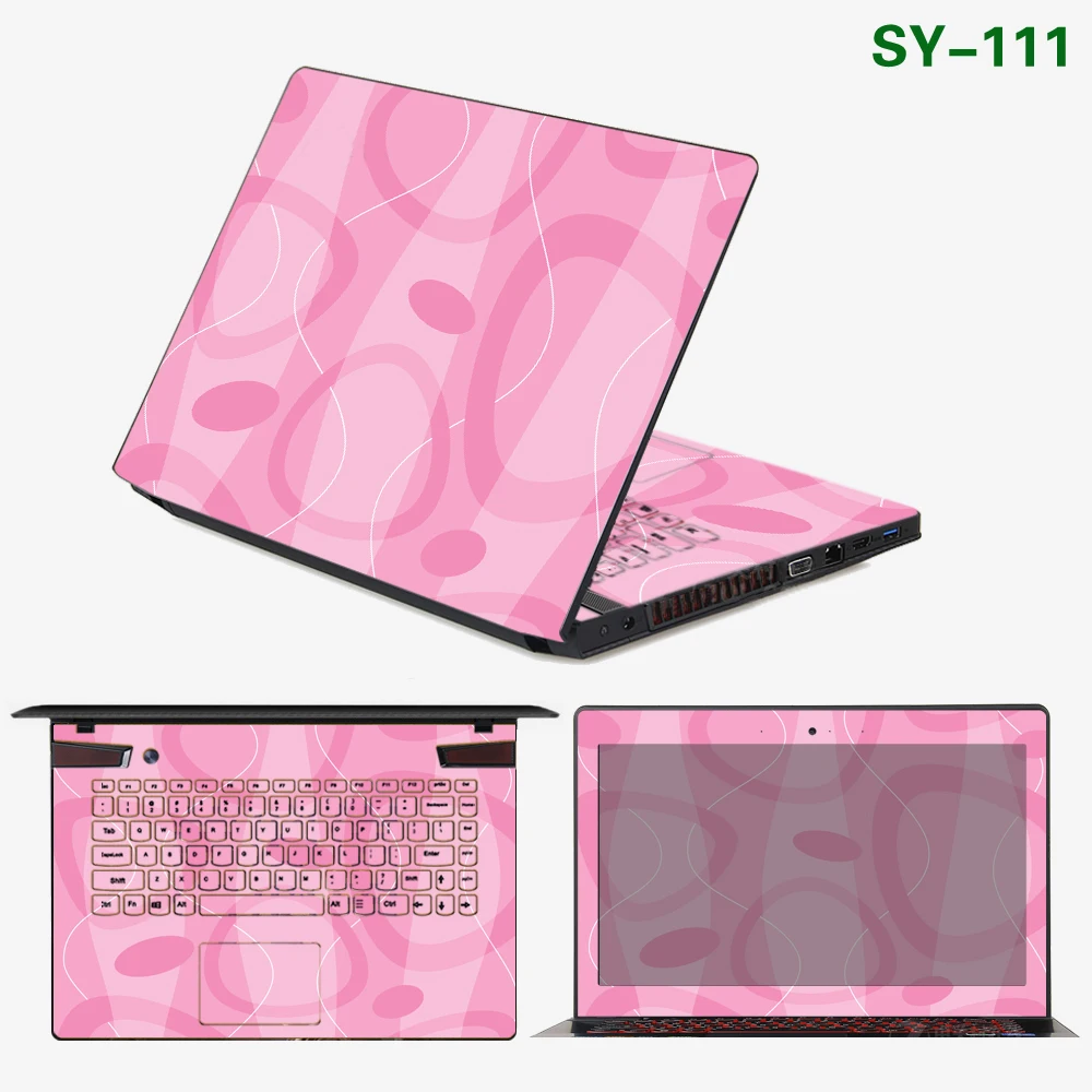 2017 Latest Fashion Laptop Stickers Customize PVC Skins Dustproof ABC Sides+Keys+Key Interstice Stickers For lenovo Z40 Case