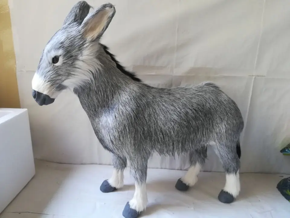 simulation gray donkey model polyethylene&furs standing donkey large 45x42cm handicraft home decoration gift b2688 цена simulation gray donkey model polyethylene&furs standing donkey large 45x42cm handicraft home decoration gift b2688 цены онлайн