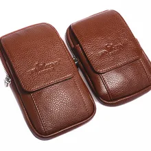 Мужской кожаный чехол для сотового/мобильного телефона, кожаный чехол, поясная сумка