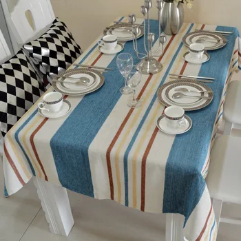

Custom Made Table Cloth Cover Rectangle 120 x 160 130 x 180 140 x 200 150 x 220 150 x 240 90x90 Tablecloth Linen Blending Strip