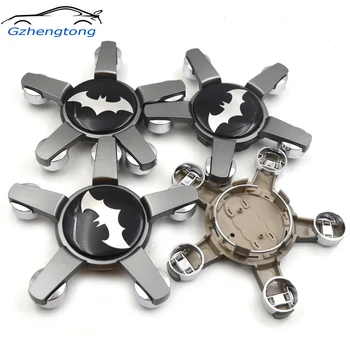 

Gzhengtong 4pcs/lot Gray Color Caps 150mm Wheel Center Cover Hub Cap 5 Clips For A8 Quattro S8 Q7 340 in White Batman Logo