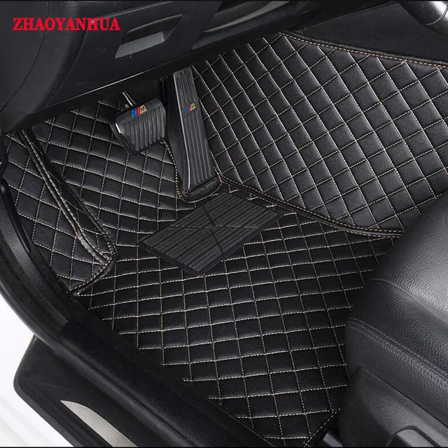 ZHAOYANHUA Custom make car floor mats for Audi A5 sportback S5 A3 A4 A6