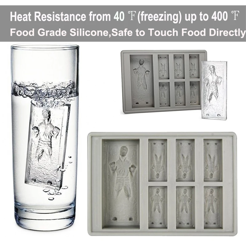 han solo in carbonite ice cube tray