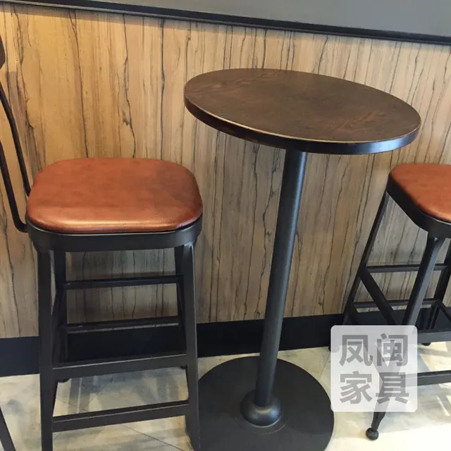 Amerika negara antik kulit kursi bangku, Kopi besi kursi 