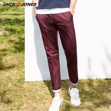Jack Jones весна осень мужские облегающие повседневные брюки из льна | 217114509