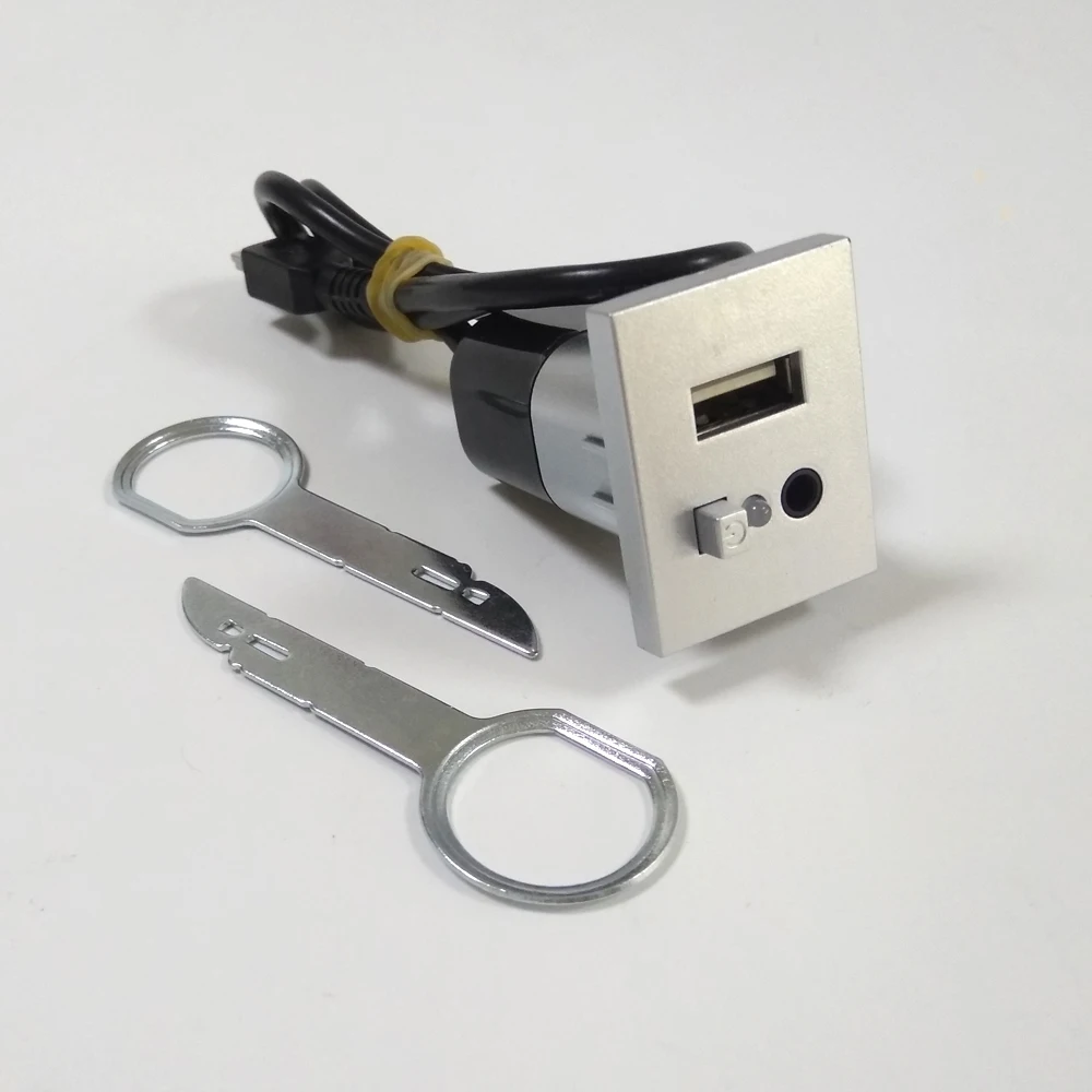 Biurlink для Ford Focus AUX USB слот кнопочный переключатель с автомобилем снятие магнитолы ключ инструменты(не подходит для SONY 6000 CD