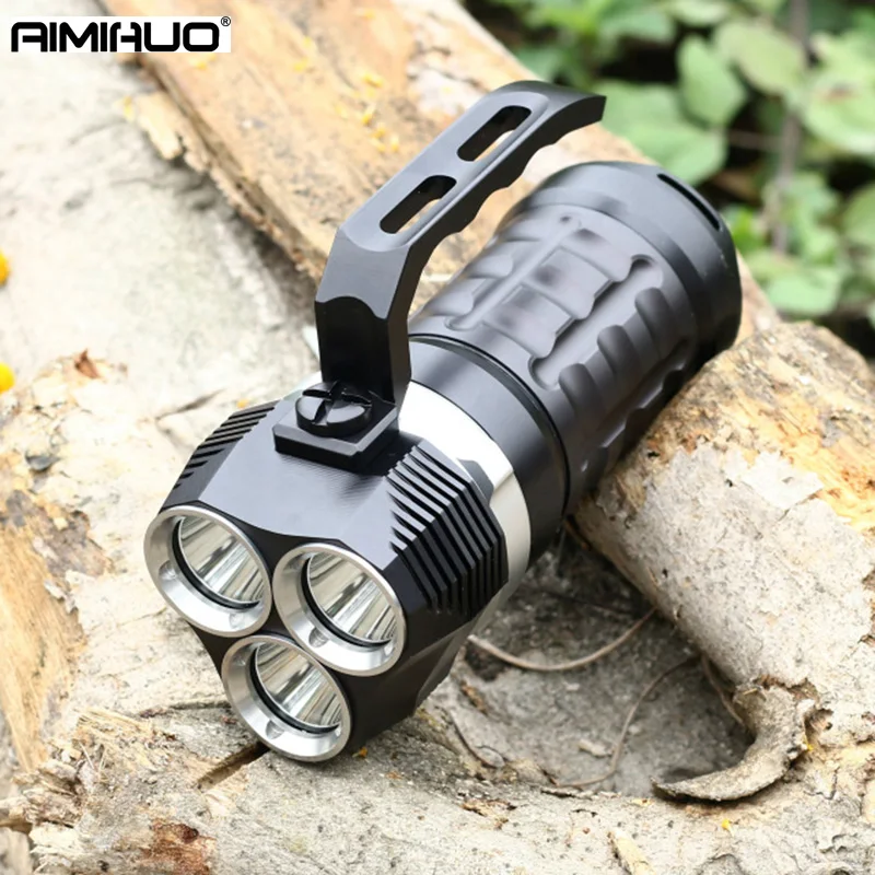 

AIMIHUO Torch Professional production of LED lights diving flashlight portable CREE 3L2 waterproof 6000LM 100 meters flashlight