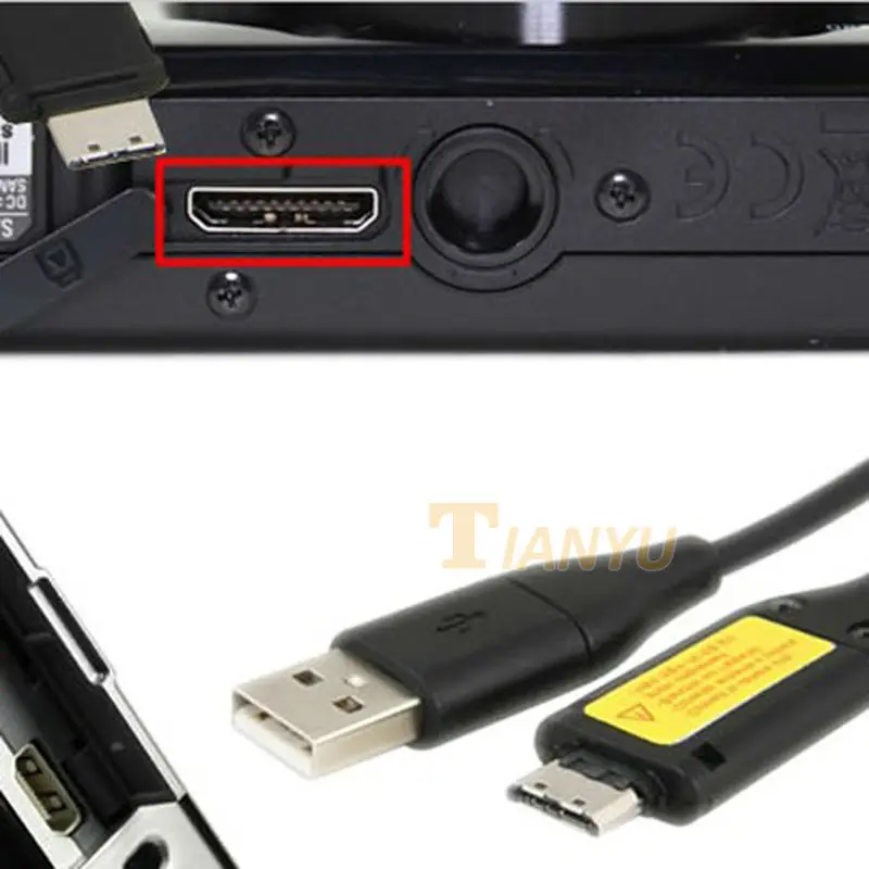 Цифровая камера USB кабель для передачи данных samsung SUC C7 C3 PL55 WB5000 ST45 PL170 ST65 WP10 ST500|camera