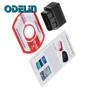 

KONNWEI KW903 2018 New ELM327 Bluetooth 3.0 Car OBD2 OBDII Auto Fault Diagnostic Tool elm 327 BT adapter work on Android