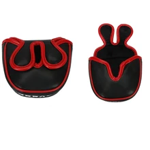 Golf Mallet Putter Cover Club Headcover Magnetic Closure for center-shaft  Club headcover free shipping
