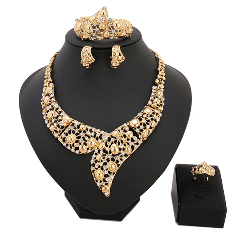 Buy 2017 Fashion Dubai Gold Color Jewelry Set Nigerian