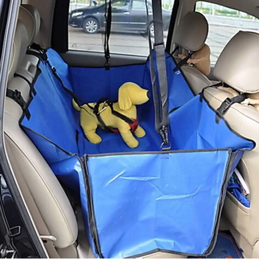 Adeeing Waterproof Vehicle-Mounted Pet Car Back Seat Mat Soiling Resistant Cushion Cover | Дом и сад