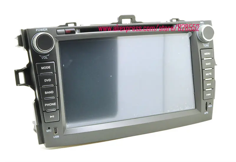Best free shinpping Android 6.0 Quad-core RAM 2GB Car DVD Player For Toyota Corolla 2008-2011support 3G/wifi USB GPS BT 4