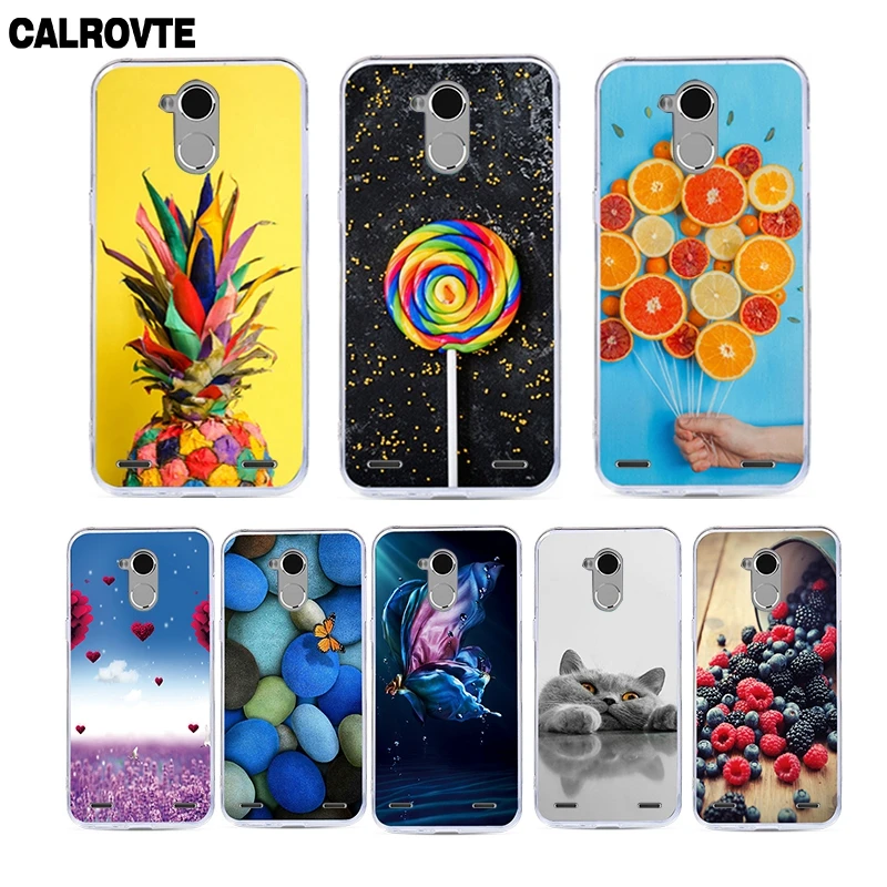 لينة TPU ل شاشة zte blade v7 لايت حالة الغطاء السيليكون ل ZTE V7 لايت حالة رسمت الهاتف الخلفي حالة وقائية ل شاشة zte blade v7 لايت