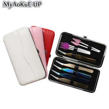 

1 pcs New Tweezers Storage For Eyelash extension tweezers Activated Sealed Storage Container eyelash tweezers case Makeup Tool