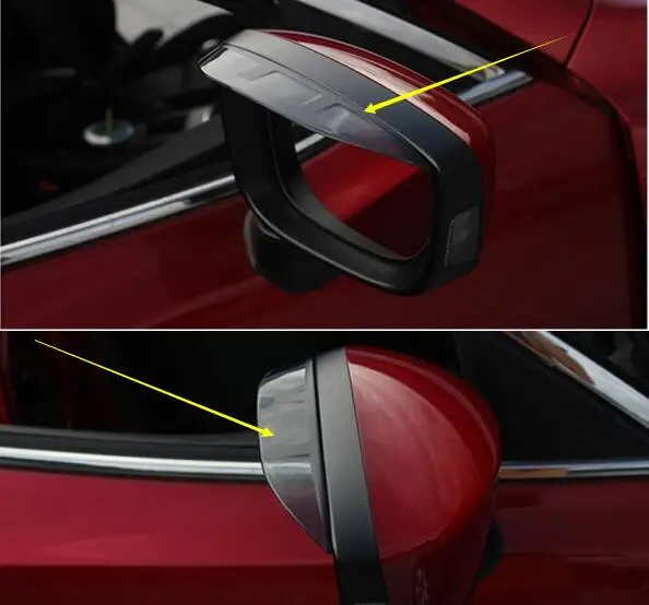 

car-styling car rearview mirror rain waterproof eyebrows case for Hyundai ix35 iX45 iX25 i20 i30 Sonata,Verna,Solaris,Elantra