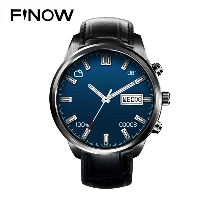 imágenes para Original Finow X5plus 3G Reloj Inteligente Android 5.1 MTK6580 Quad A Core 1 GB + 8 GB 3G WIFI GPS Del Ritmo Cardíaco SmartWatch teléfono PK KW88 DM368 imágenes para Original Finow X5plus 3G Reloj Inteligente Android 5.1 MTK6580 Quad A Core 1 GB + 8 GB 3G WIFI GPS Del Ritmo Cardíaco SmartWatch teléfono PK KW88 DM368