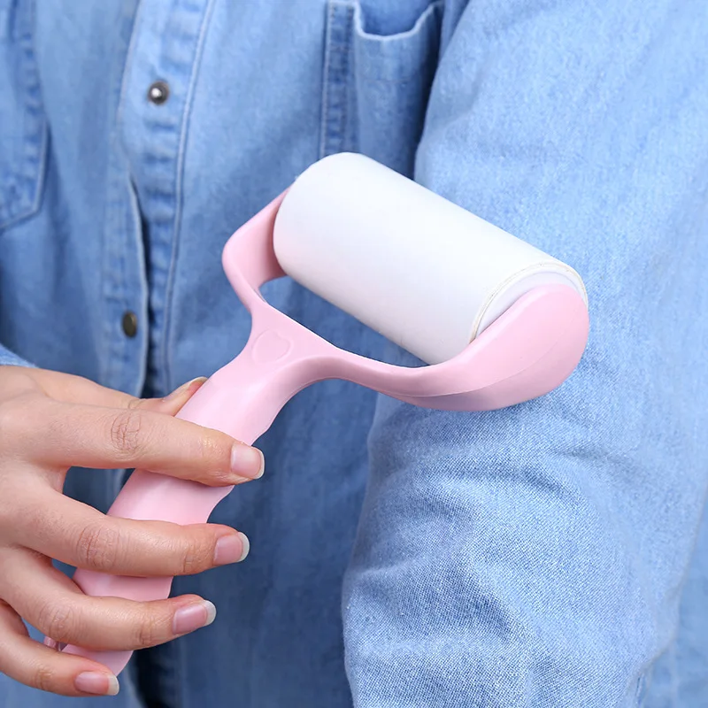 

Rotating Magic Lint Dust Sticking Roller for Clothes Pet Hair Remover Dust Catcher Carpet Sticky Wool Device Dust Cleaner Tool