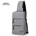 MarkRyden 2017 New Crossbody Bags Men Chest Pack for Short Trip Men Messengers Bag Hot-Summer Shoulder Bag