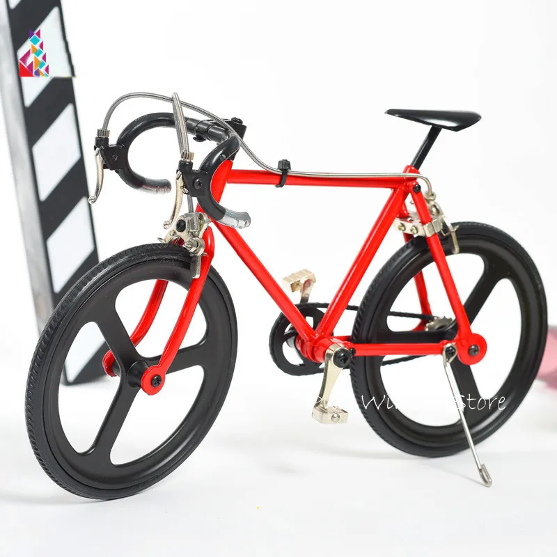 DIV assembled metal bicycle model Beautifully mountain