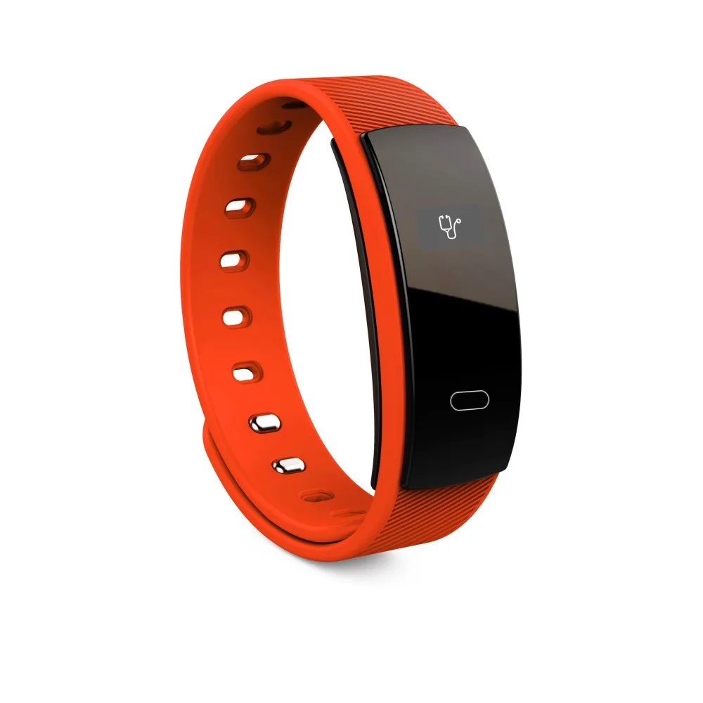 Оригинальный QS80 Bluetooth Смарт-браслет пульса и кровяного давления мониторинг сна