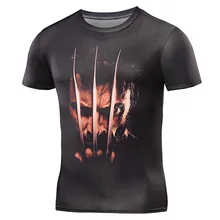 2016 Compression Shirt Superman Captain America Punisher Iron man 3D Druck T-Shirt Superhero Mens Style Fashion Tops