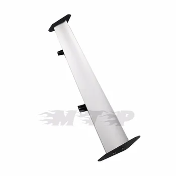 

Universal 43.3 inch Auto Car Hatchback Spoiler Racing Rear Trunk GT Wing Spoilers 110CM Lightweight Aluminum Silver
