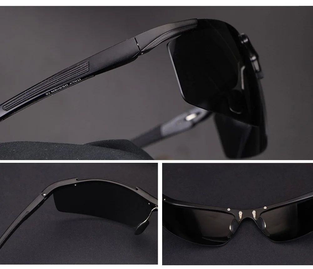 Солнцезащитные очки мужские уличные спортивные поляризованные солнцезащитные очки Брендовые дизайнерские очки Marca мужские солнцезащитные очки для вождения Защита от УФ 400