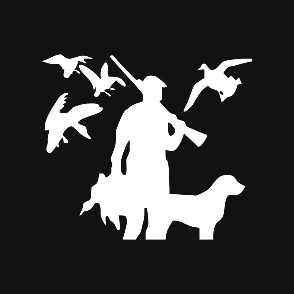 Funny MAN HUNTING Car Stickiers and Decals Car Body Window Decorations stickers Fashion Car Styling Creative Stickers 2018CM (3)