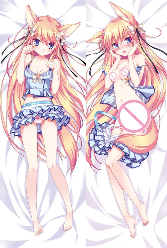 MMF Kimishima Ao galgame Koi Suru Kimochi no kasankata sexy Hiiragi Mio & Ougi Ichika наволочка Dakimakura
