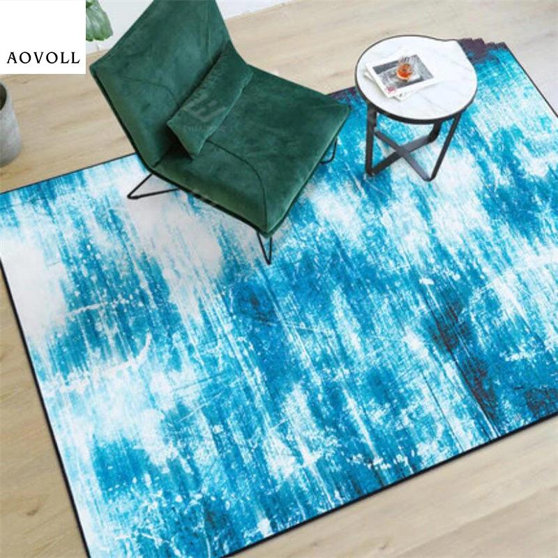 

AOVOLL Rugs and Carpets for Home Living Room Abstract Style Soft Carpets Christmas Rug Rugs for Children Rooms Floor Mat