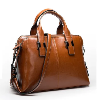 

SXME Real Cow Leather Ladies HandBags Women Genuine Leather bags Totes Messenger Bags Hign Quality Designer Luxury Brand Bag