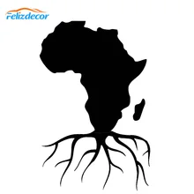15*23 centimetri Africano Radici Della Decalcomania-Di Taglio Del Vinile Della Decalcomania Del Computer Portatile Del Computer Auto Paraurti Art Decor Sticker Decalcomanie impermeabile Rimovibile L857