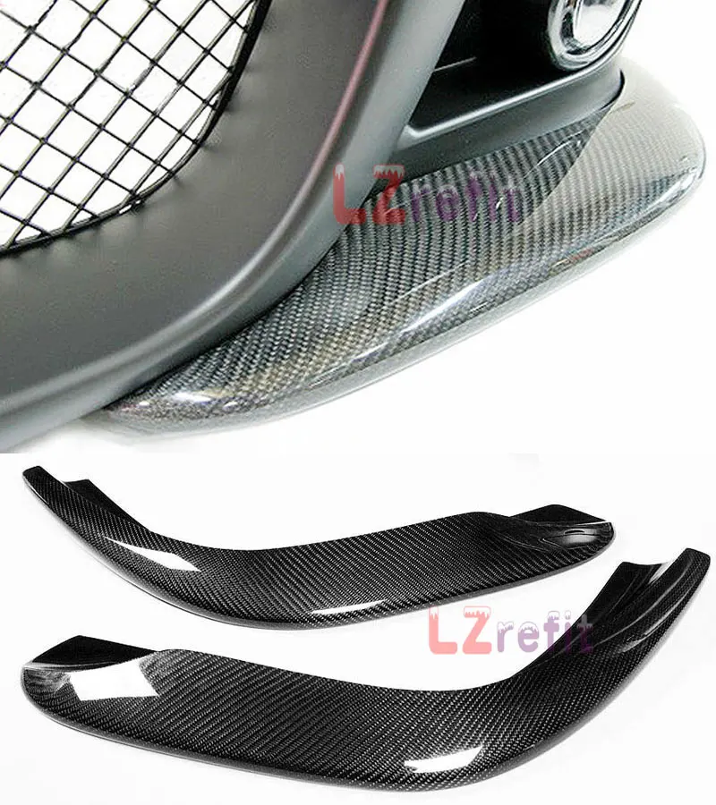 

REAL CARBON FIBER Front Bumper Lip Splitters For BMW E39 M5 1pair 95-03