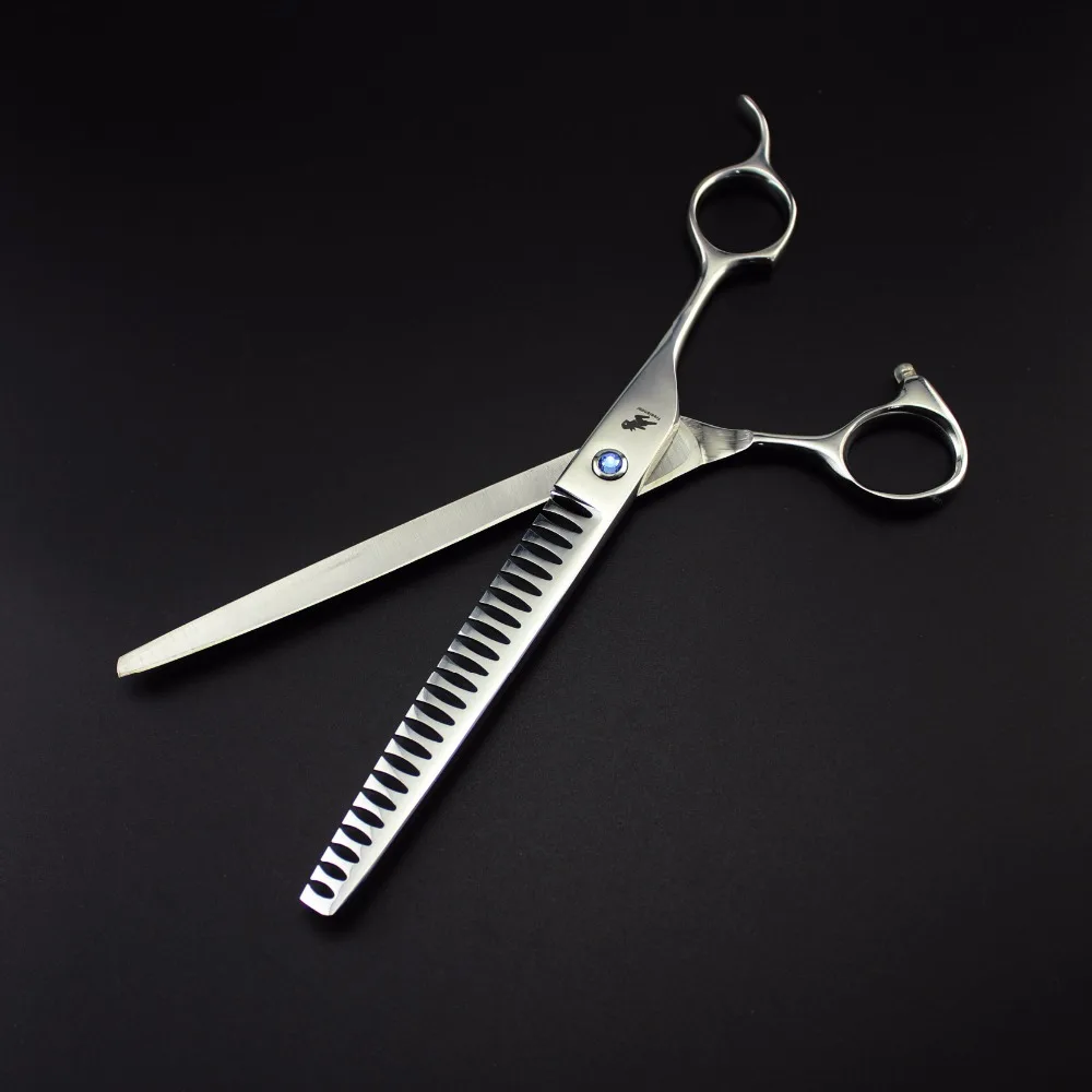 

7.5 inch personality pet scissors scissors scissors thin cut fish bone scissors hairdressing scissors pet hair thin artifact