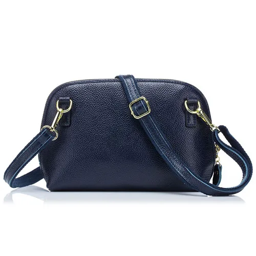 COMFORSKIN Bolsas Femininas Bolsas De Marcas Famosas, Новое поступление, премиум класса, сумки-мессенджеры из коровьей кожи, популярные Брендовые женские сумки - Цвет: Dark Blue