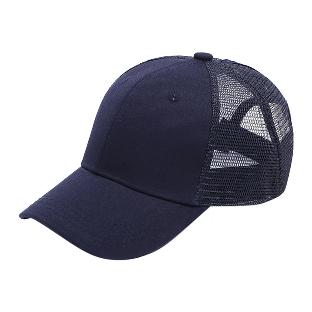 Летние новые Взрывные модели, однотонные, красивые, для хвоста, развивающие волосы, простая бейсболка, солнцезащитная Кепка, бэйсболка 50