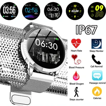 

MAN Smart bracelet pressure health measurement intelligent pulsometr with fitness smart watch blood IP67 Waterproof Wrist band
