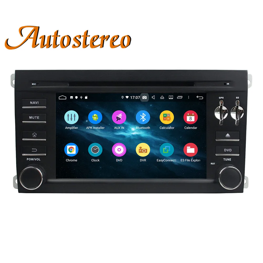 Cheap Android 9.0 DSP Car GPS navigation DVD Player For Porsche Cayenne 2003-2010 head unit multimedia player auto radio tape recorder 4