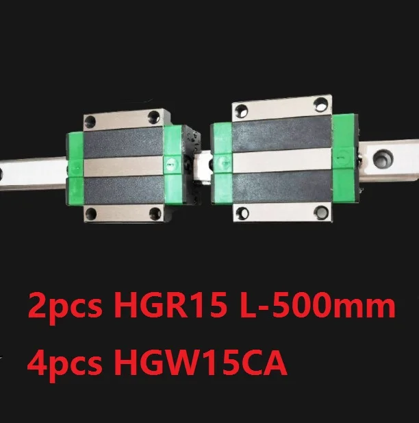 

Линейные направляющие/рельсы HGW15CA/HGW15CC, 2 шт.