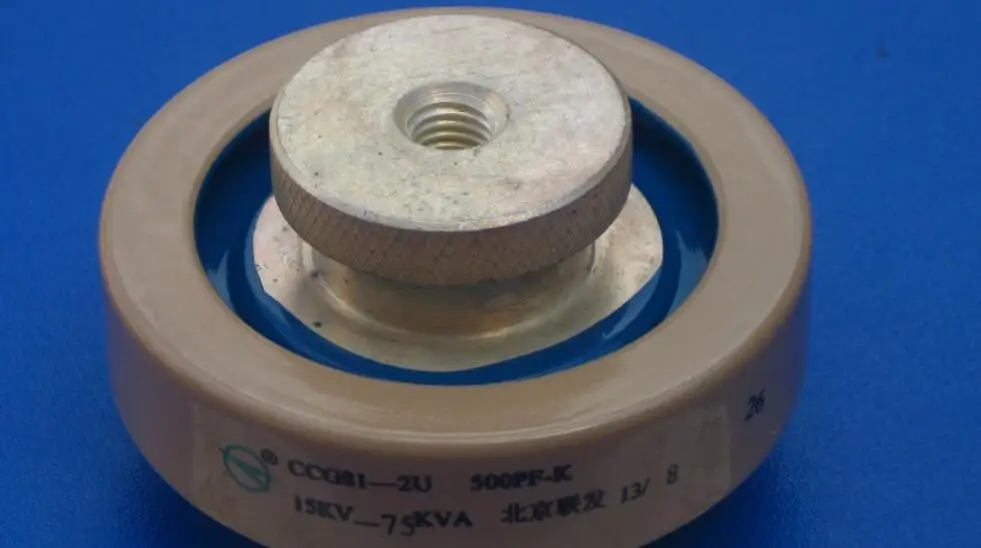 for CCG81-2U 500PF-K 15KV 15KVA High Frequency Voltage Ceramic Capacitor