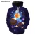Space Planet 3D Hoodies Hot Sale Galaxy Men Fitness