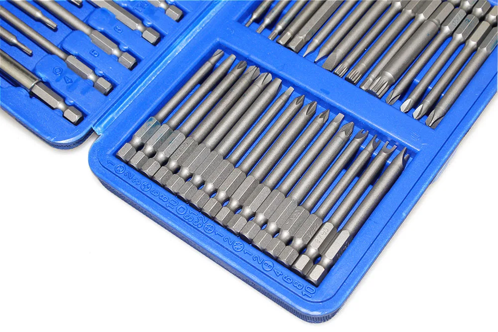 Новинка 50 шт. биты для отверток из стали CRV с треугольной головкой сталь 1/4