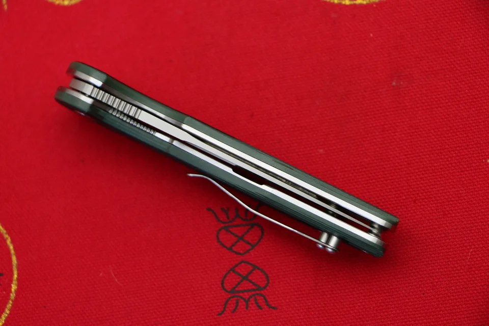 TIGEND CF1010 Флиппер складной нож D2 лезвие G10 + сталь ручка Отдых Охота Открытый выживания карман Кухня Ножи EDC инструменты