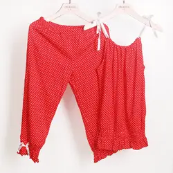Оформление дешевая Пижама комплекты хлопок Для женщин пижамы короткий топ с сна Шорты однотонная женская ночная сорочка сексуальные
