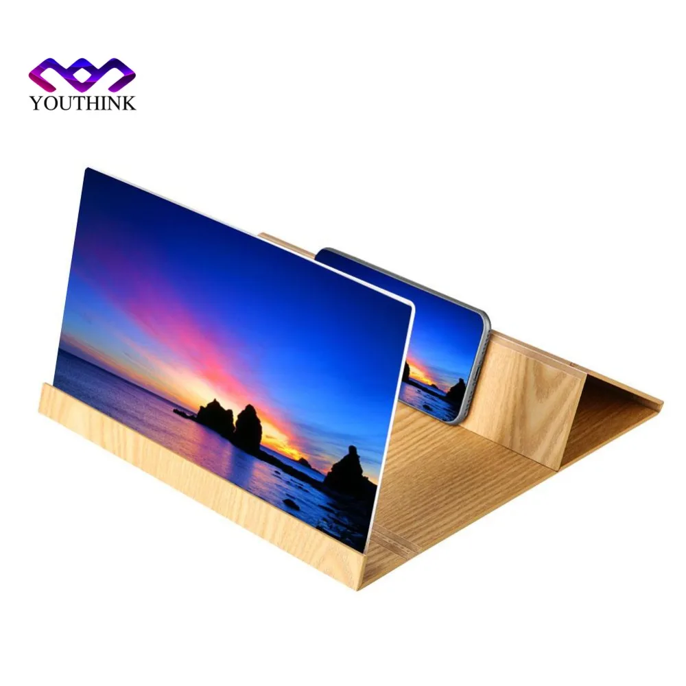 Мобильный увеличитель для экрана телефона 3D усилитель 10 дюймов/8 дюймов экран