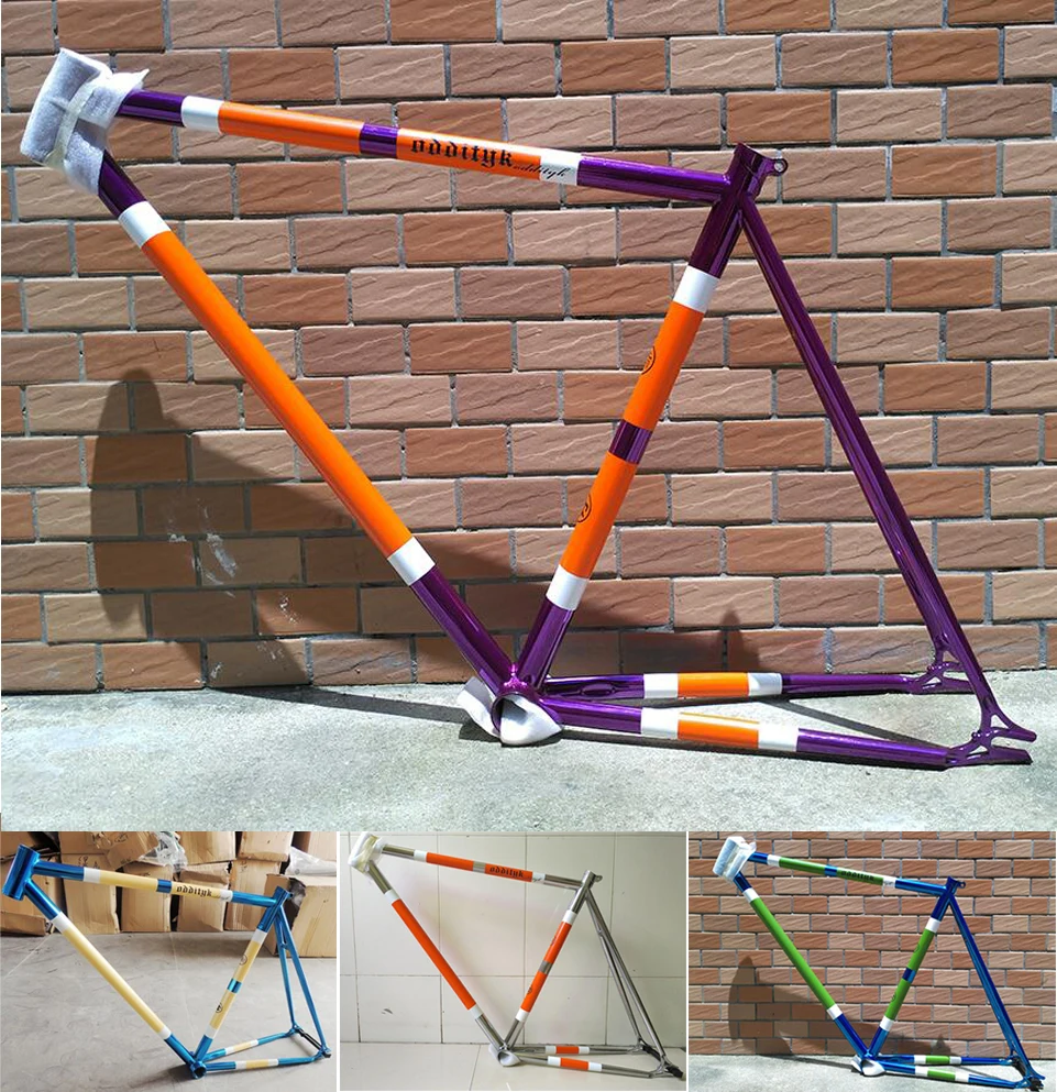 cool price Original oddityk Crom steel Drawing paint fixed gear bicycle